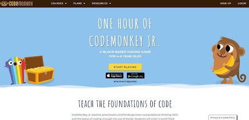 Platform CodeMonkey Junior
