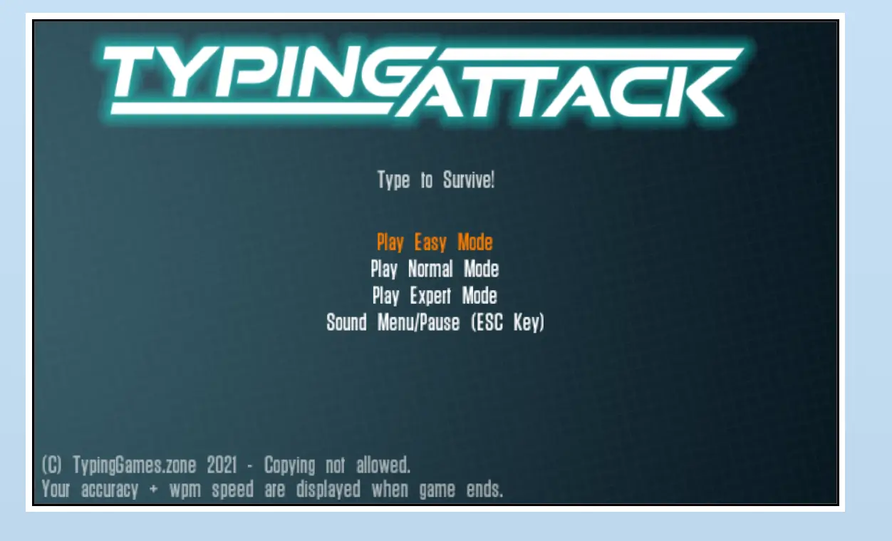Typing Attack