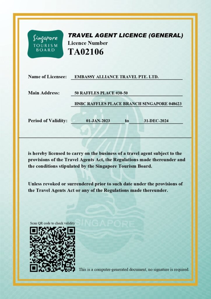 EASG Travel Licence 2023–2024